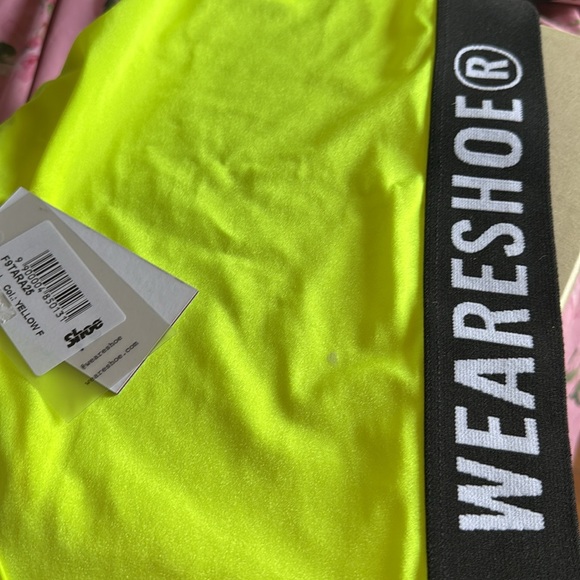 Neon Yellow Crop Top